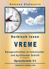 Buchcover Serbisch: Kurzgeschichten "Vreme" - Sprachstufe C1