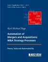 Buchcover Automation of Mergers and Acquisitions