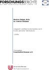 Buchcover Forschungsberichte aus dem Faserinstitut Bremen | Band 74