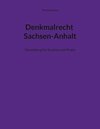 Buchcover Denkmalrecht Sachsen-Anhalt