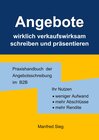 Buchcover Angebote wirklich verkaufswirksam schreiben und präsentieren