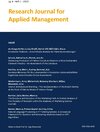 Buchcover Research Journal for Applied Management - Jg. 4, Heft 1