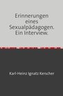Buchcover Erinnerungen eines Sexualpädagogen.
