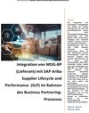 Buchcover Integration von MDG-BP (Lieferant) mit SAP Ariba Supplier Lifecycle and Performance (SLP) im Rahmen des Business Partner