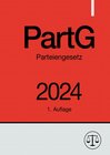Buchcover Parteiengesetz - PartG 2024