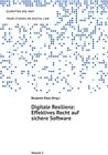 Buchcover TRIER STUDIES ON DIGITAL LAW / Digitale Resilienz