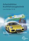 Buchcover Arbeitsblätter Kraftfahrzeugtechnik Lernfelder 9-14