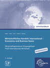 Buchcover Lehrerhandbuch zu 94049 Wirtschaftliches Handeln international