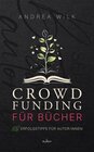 Buchcover Crowdfunding für Bücher.