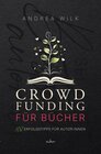 Buchcover Crowdfunding für Bücher.