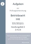 Buchcover Aufgaben zur Prüfungsvorbereitung geprüfte Betriebswirte IHK