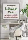 Buchcover Mit einem Löwe Mann ist alles möglich, auch Unmögliches