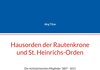 Buchcover Hausorden der Rautenkrone und St. Heinrichs-Orden