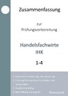 Buchcover Zusammenfassung zur Prüfungsvorbereitung geprüfter Handelsfachwirt IHK