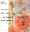 Buchcover Vorlesung über das heitere Gedicht