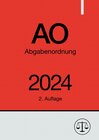 Buchcover Abgabenordnung - AO 2024