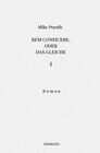 Buchcover Rem conficere, oder Das Gleiche (Band 1)