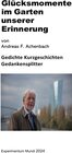 Buchcover Glücksmomente im Garten unserer Erinnerung