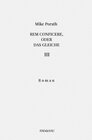 Buchcover Rem conficere, oder Das Gleiche (Band 3)