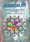 Buchcover Mandalas leicht, einfach und mit extra dicken Linien