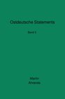 Buchcover Ostdeutsche Statements