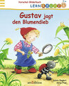 Buchcover Lernraupe Vorschul-Bilderbuch: Gustav jagt den Blumendieb
