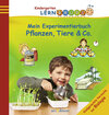Buchcover Kindergarten Lernraupe: Mein Experimentierbuch: Pflanzen, Tiere & Co.