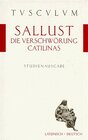 Buchcover Die Verschwörung  Catilinas  /De coniuratione Catilinae