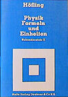 Buchcover Physik allgemein / Physik