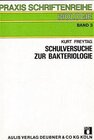 Buchcover Schulversuche zur Bakteriologie