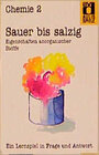 Buchcover Aulis Kartenspiele. Faltschachtel mit 80 Spielkarten, 1 Spielanleitung... / Chemie / Sauer bis salzig