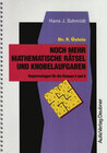 Buchcover Kopiervorlagen Mathematik / Dr. F. Üxlein Noch mehr mathematische Rätsel und Knobelaufgaben