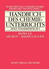 Buchcover Handbuch des Chemieunterrichts. Sekundarbereich I / Säuren - Basen /Laugen