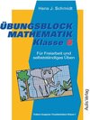 Buchcover Übungsblock Mathematik Klasse 5.