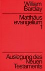 Buchcover Auslegung des Neuen Testaments / Matthäusevangelium