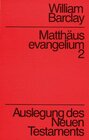 Buchcover Auslegung des Neuen Testaments / Matthäusevangelium