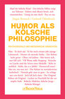 Buchcover Humor als kölsche Philosophie