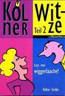 Buchcover Kölner Witze Teil 2