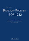 Buchcover Bierbaum-Proenen 1929-1952