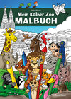 Buchcover Mein Kölner Zoo Malbuch