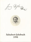 Buchcover Schubert-Jahrbuch / Schubert-Jahrbuch 1998