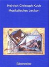 Buchcover Musikalisches Lexikon