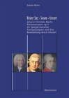 Buchcover Binärer Satz - Sonate - Konzert