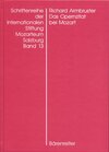 Buchcover Das Opernzitat bei Mozart