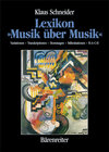 Buchcover Lexikon "Musik über Musik"