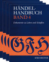 Buchcover Händel-Handbuch / Band 1: Lebens- und Schaffensdaten, Thematisch-systematisches Verzeichnis: Bühnenwerke / Band 2: Thema