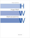 Buchcover Hugo-Wolf-Werkverzeichnis (HWW)