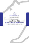 Buchcover Musik und Bibel. Band 2: Neues Testament