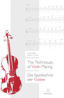 Buchcover The Techniques of Violin Playing / Die Spieltechnik der Violine