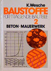 Buchcover Baustoffe für tragende Bauteile / Beton und Mauerwerk